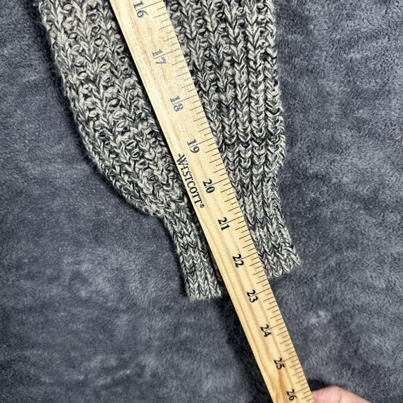 VTG 90s Fisherman Chunky Knit Crewneck Sweater Men’s L Knights Round Table Beige - Picture 7 of 12